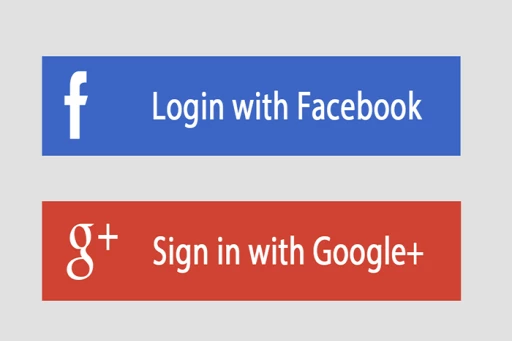Facebook and Google Login using a custom button in an android ...